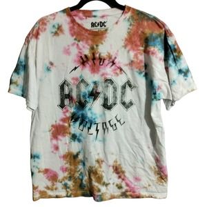 AC DC Tshirt Size Medium Men's 26" Long x 18" Wide Approx